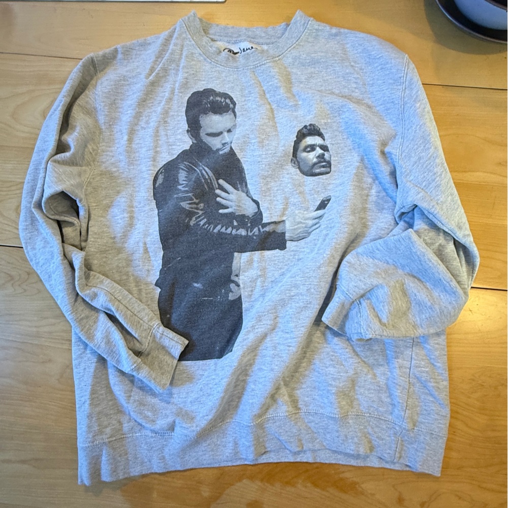 James Franco sweatshirt